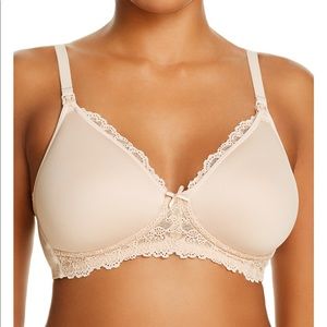 Wacoal wire free nursing bra. size 38 D